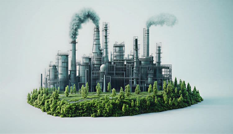 Energy efficiency and emissions performance improvements achieved through operational sustainability in manufacturing