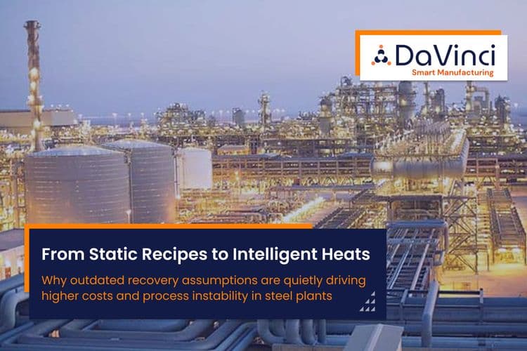 AI-driven furnace monitoring and recovery optimization in a modern steel plant