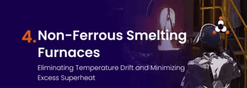 Predictive furnace intelligence reducing energy loss and CO₂ in smelting furnaces