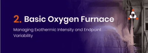 Predictive furnace intelligence controlling heat variability in BOF and ladle furnaces